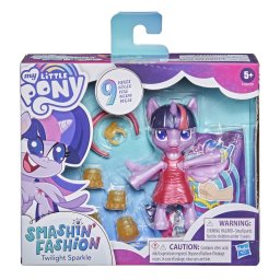 Figurina My Little Pony Smashin' Fashion Twilight Sparkle cu 9 piese