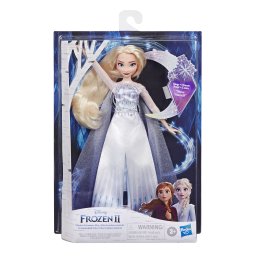 Papusa Elsa Frozen 2 Muzicala Adventure, cu melodie in engleza