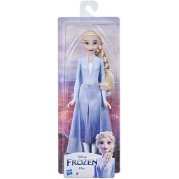 Papusa Elsa Frozen 2 articulata, 30 cm, cu tinuta de calatorie