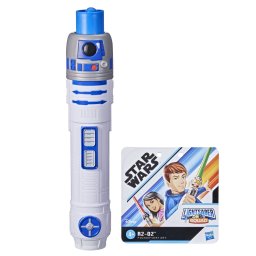 Sabie laser Star Wars R2-D2 albastra extensibila pentru copii