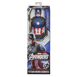 Figurina Captain America Avengers Titan Hero, 30 cm, Hasbro