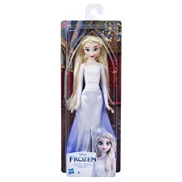 Papusa Elsa Frozen 2 stralucitoare, printesa Disney, 28 cm