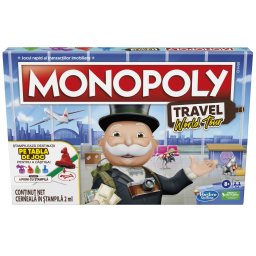 Joc Monopoly Travel World Tour in limba romana, 8+ ani