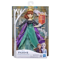 Papusa Anna Frozen 2 muzicala Hasbro, Adventure Disney, 3+ ani