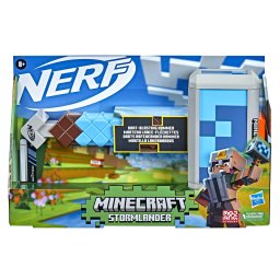 Ciocan lansator Nerf Minecraft Stormlander cu 3 proiectile Elite