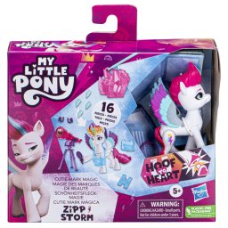 Figurina My Little Pony Cutie Mark Magic Zipp Storm 7,5 cm cu accesorii