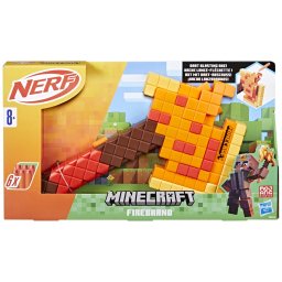 Blaster Nerf Minecraft Firebrand tip secure, cu 6 sageti Elite