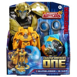 Figurina Transformers One Bumblebee B-127 Robot Battlers, 11,5 cm