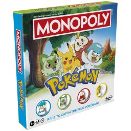 Joc de societate Monopoly Pokemon în limba engleza, 8+ ani