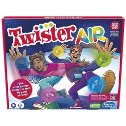 Joc Twister Air Hasbro interactiv cu aplicatie si benzi, 8+ ani