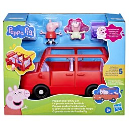 Masina Familiei Peppa Pig cu figurine, set de joaca copii 3+