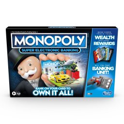 Joc Monopoly Super Electronic Banking în limba engleza, 8+ ani