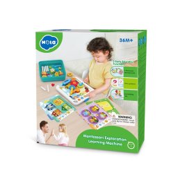 Masina Montessori de învatare si explorare cu 5 functii educative, 3+ ani