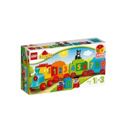 LEGO DUPLO Trenul cu Numere 10847, set educativ pentru invatarea cifrelor