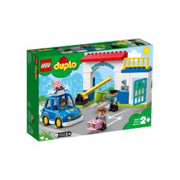 LEGO DUPLO Sectie de Politie 10902 cu masina, lumini si sunete, 2+ ani