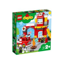 LEGO DUPLO Statie de pompieri 10903 cu camion, lumini si sirena