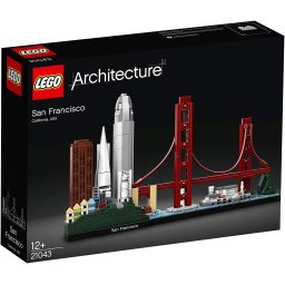 LEGO Architecture San Francisco 21043 - set skyline de colectie, 694 piese