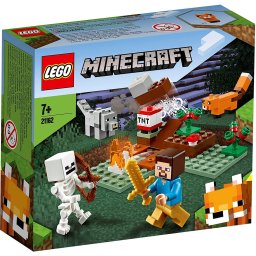 LEGO Minecraft Avanpostul Pillager 21159, set de constructie interactiv