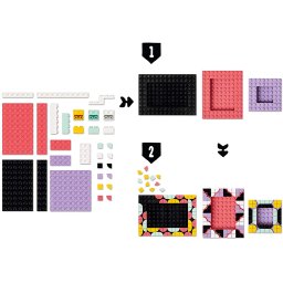 LEGO DOTS Rame foto creative 41914, set decorare personalizata