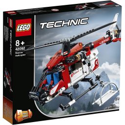 LEGO Technic Elicopter de salvare 42092, set de constructie 2 in 1