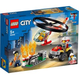 LEGO City Interventie cu elicopterul de pompieri 60248, 5+ ani
