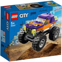 LEGO City Camion Gigant 60251, Monster Truck pentru copii 5+ ani