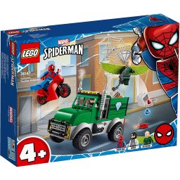 LEGO Marvel Spider-Man Vanatoarea Vulturului 76147, 4+ ani