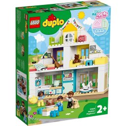 LEGO DUPLO Casa Jocurilor 10929, casa de papusi 3 în 1 pentru copii