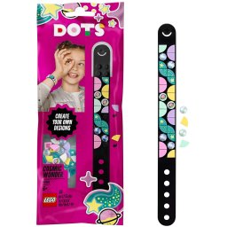 Bratara LEGO DOTS Cosmos pentru copii, reglabila, 32 piese