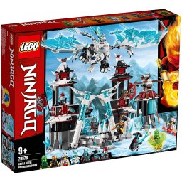 LEGO NINJAGO Castelul Imparatului Parasit 70678 cu dragon de gheata