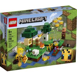 LEGO Minecraft Ferma Albinelor 21165, set de constructie cu 238 piese