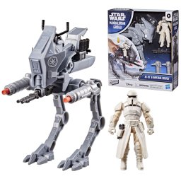 Figurina Star Wars Imperial Driver cu vehicul AT-RT si accesorii