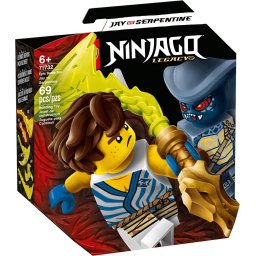 LEGO NINJAGO Set de lupta epica Jay vs Serpentine 71732, 69 piese
