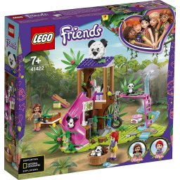 LEGO Friends Casuta din Copac în Jungla Ursilor Panda 41422