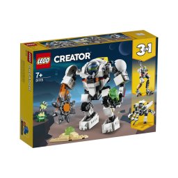 LEGO Creator Robot de Minerit Spatial 3in1 31115, 327 piese