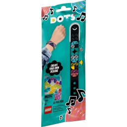 LEGO DOTS Bratara Muzicala pentru copii 6+ cu 33 piese creative