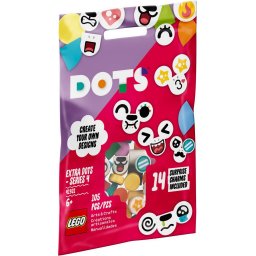 LEGO DOTS Extra DOTS Seria 4, set creativ cu 105 piese pentru personalizare