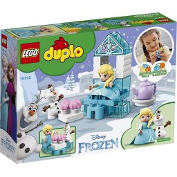 LEGO DUPLO Frozen Elsa si Olaf la petrecere, set educativ 2+ ani