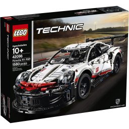 LEGO Technic Porsche 911 RSR 42096, masina de curse cu 1580 piese