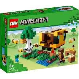 LEGO Minecraft Casuta Albinelor 21241, set de construit pentru copii 8+