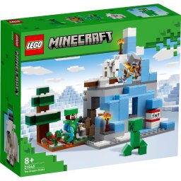 LEGO Minecraft Piscurile Inghetate 21243, set de constructie cu Steve