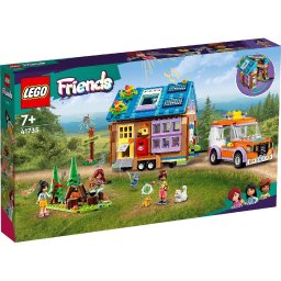 LEGO Friends Casuta mobila 41735 cu masina si 3 mini-papusi