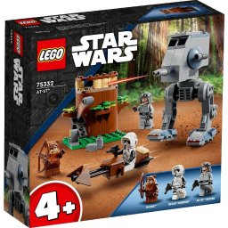 LEGO Star Wars AT-ST 75332, set de constructie pentru copii 4+ ani