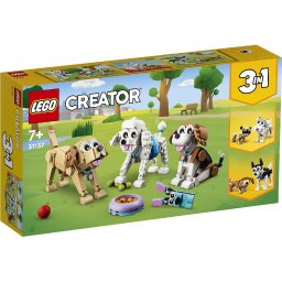 LEGO Creator 3 în 1 Caini adorabili 31137, set de constructie 475 piese