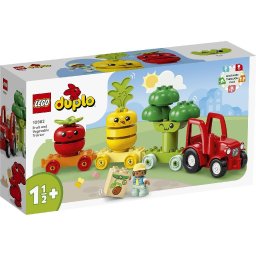 LEGO DUPLO Tractor cu fructe si legume 10982, jucarie educativa