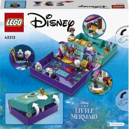 LEGO Disney Cartea Povestii Mica Sirena 43213, set de constructie