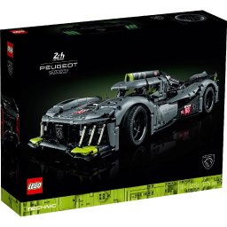 LEGO Technic Peugeot 9X8 24H Le Mans Hypercar 42156, 1775 piese