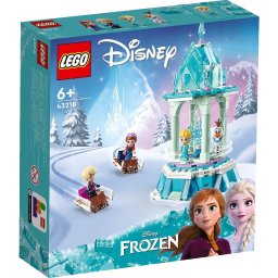 LEGO Disney Frozen Caruselul Magic al Annei si Elsei 43218