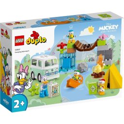 LEGO DUPLO Disney Aventura in Camping 10997, set educativ 2+ ani