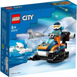 LEGO City Snowmobil de explorare arctica 60376 pentru copii 5+